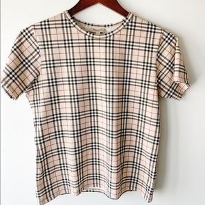 Burberry short sleeve tee